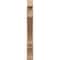 Ekena Millwork 6-in W x 46-in D x 46-in H Balboa Block Rough Cedar Woodgrain TimberThane Outlooker, Primed Tan OUTUR060X46X46BOA44RCPR - alternate 5